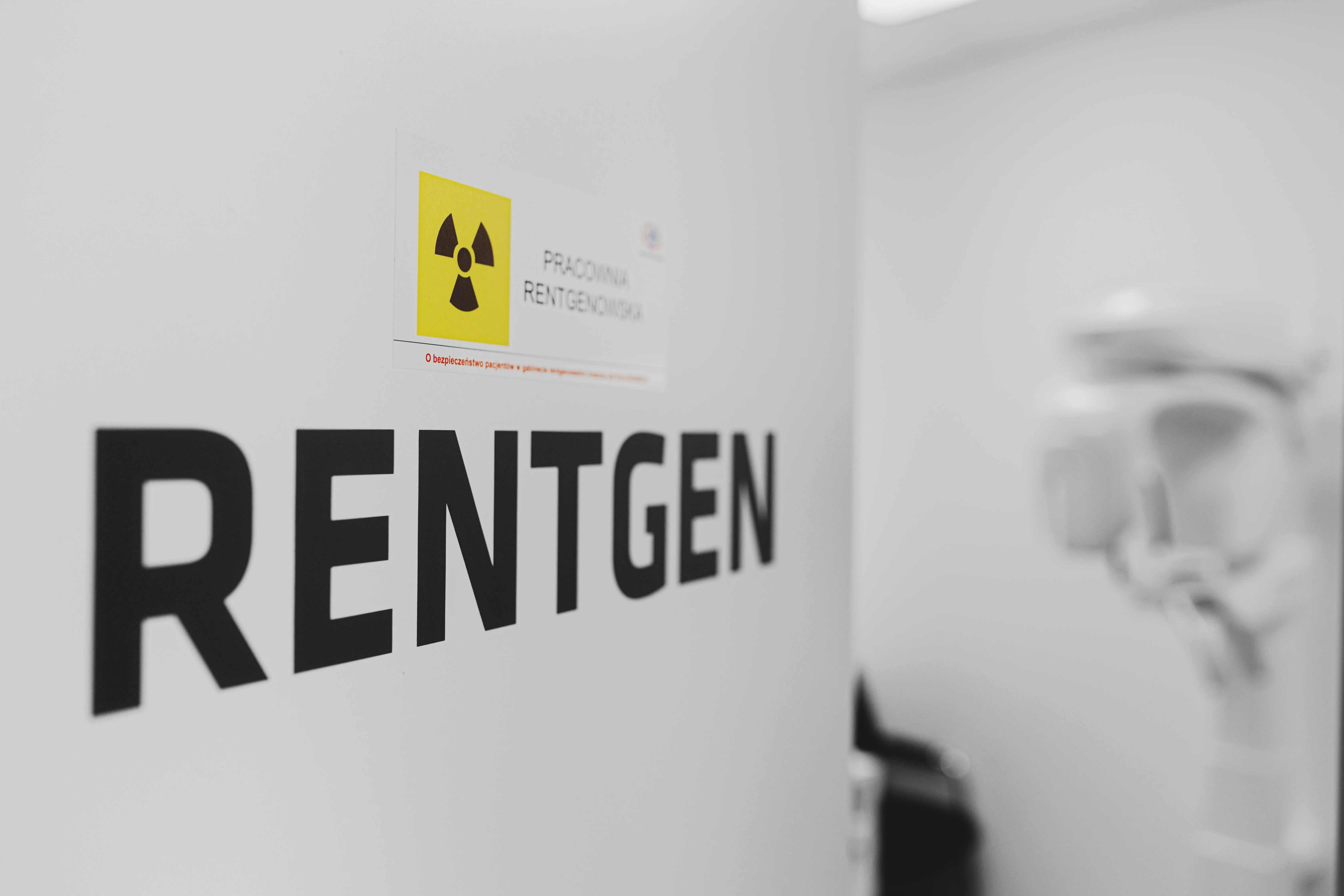 Wejście do pracowni RTG